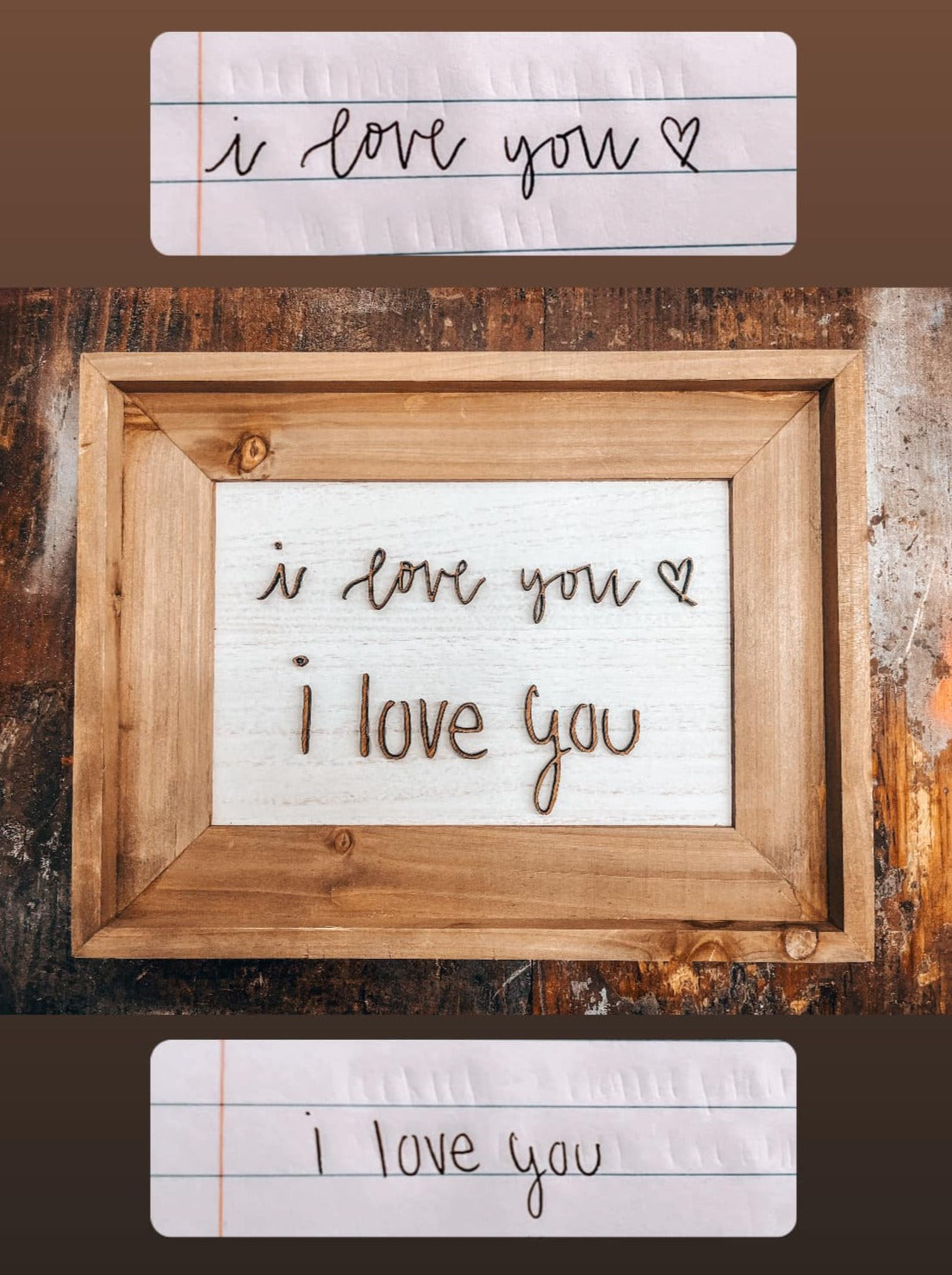 I Love You 3D Sign