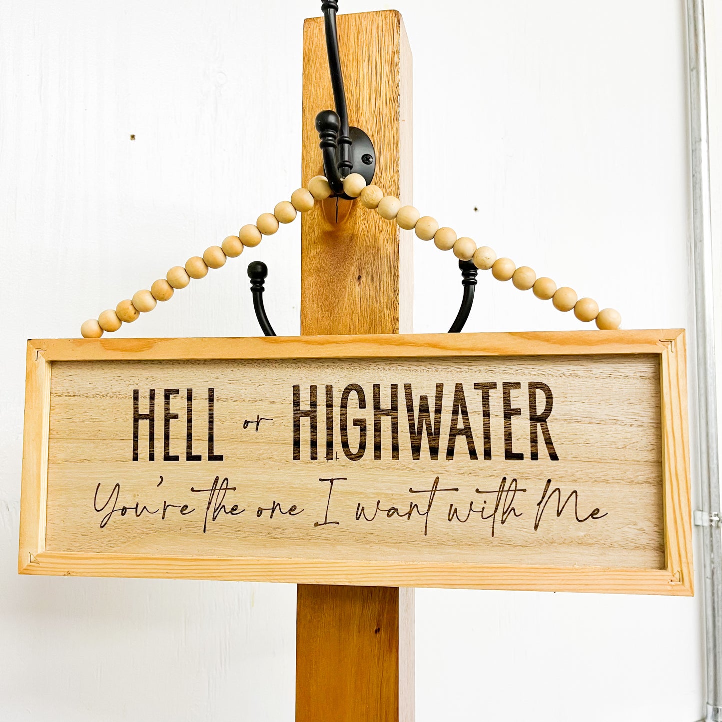 Hell or Highwater Sign - Zach Bryan