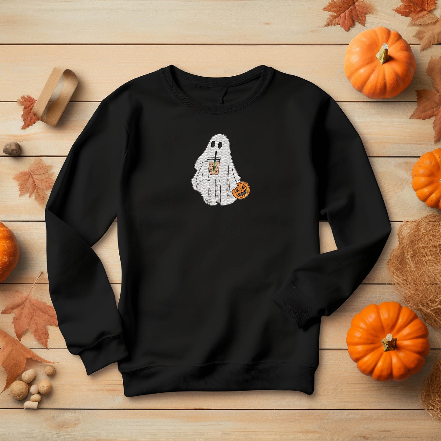 Iced Coffee Ghost Sweatshirt