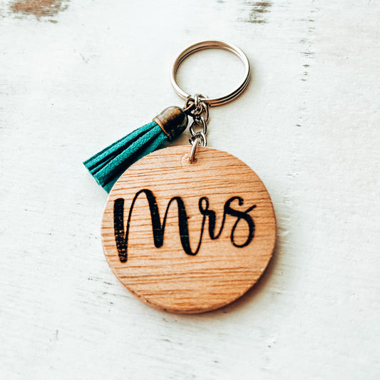 "Mrs." Keychain