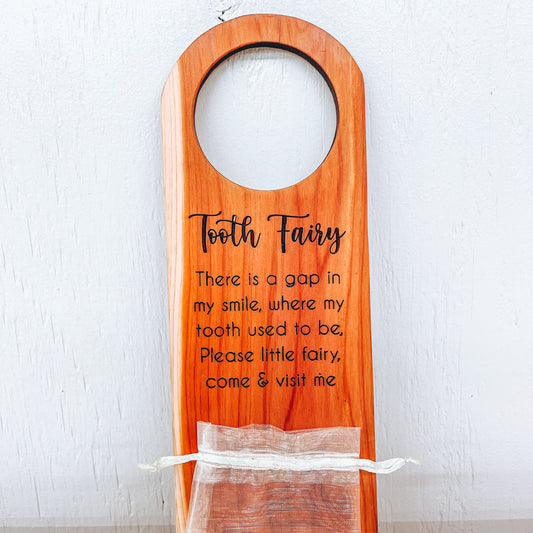 Tooth Fairy Door Hanging Sign